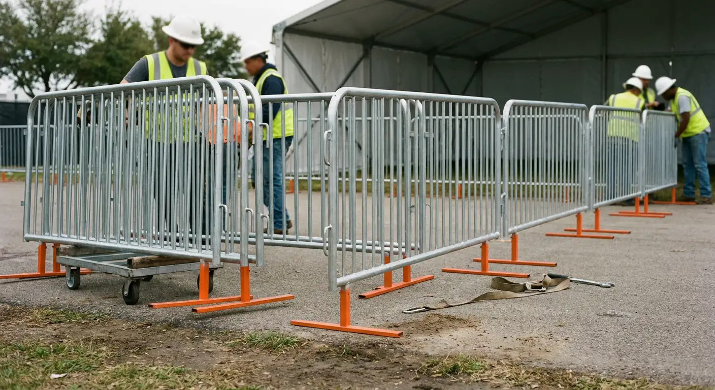 Pedestrian Barricades in Smyrna, TN