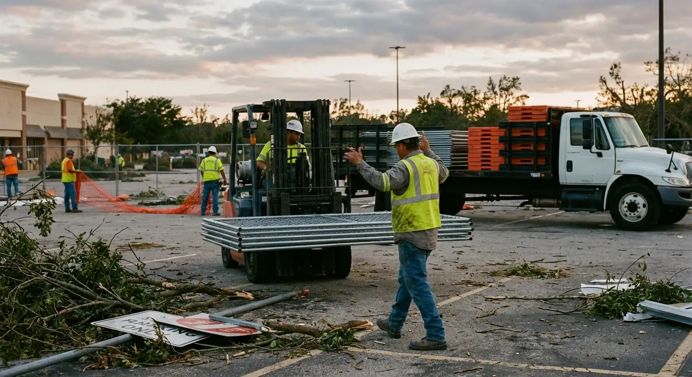 Emergency fencing deployment in Smyrna, TN