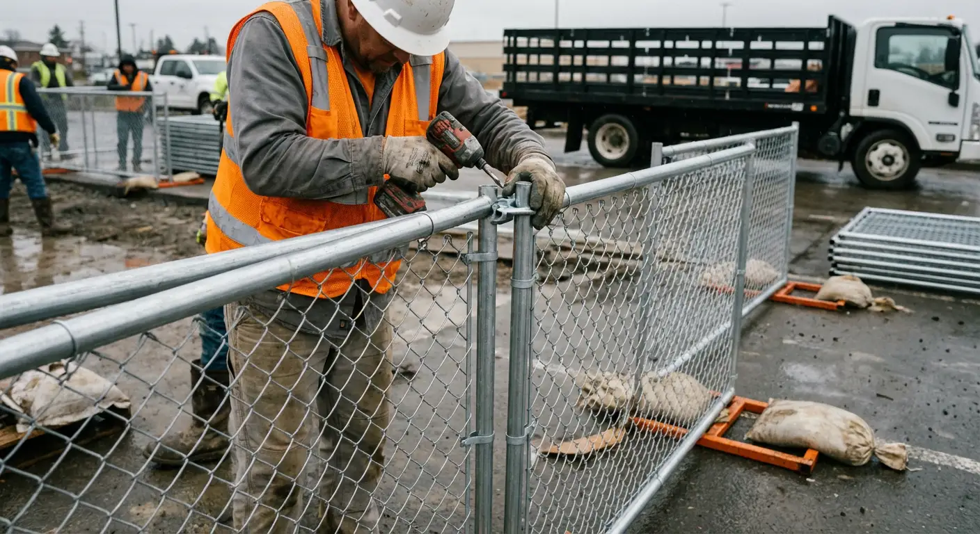 Physical security fencing for site investigation in Smyrna, TN
