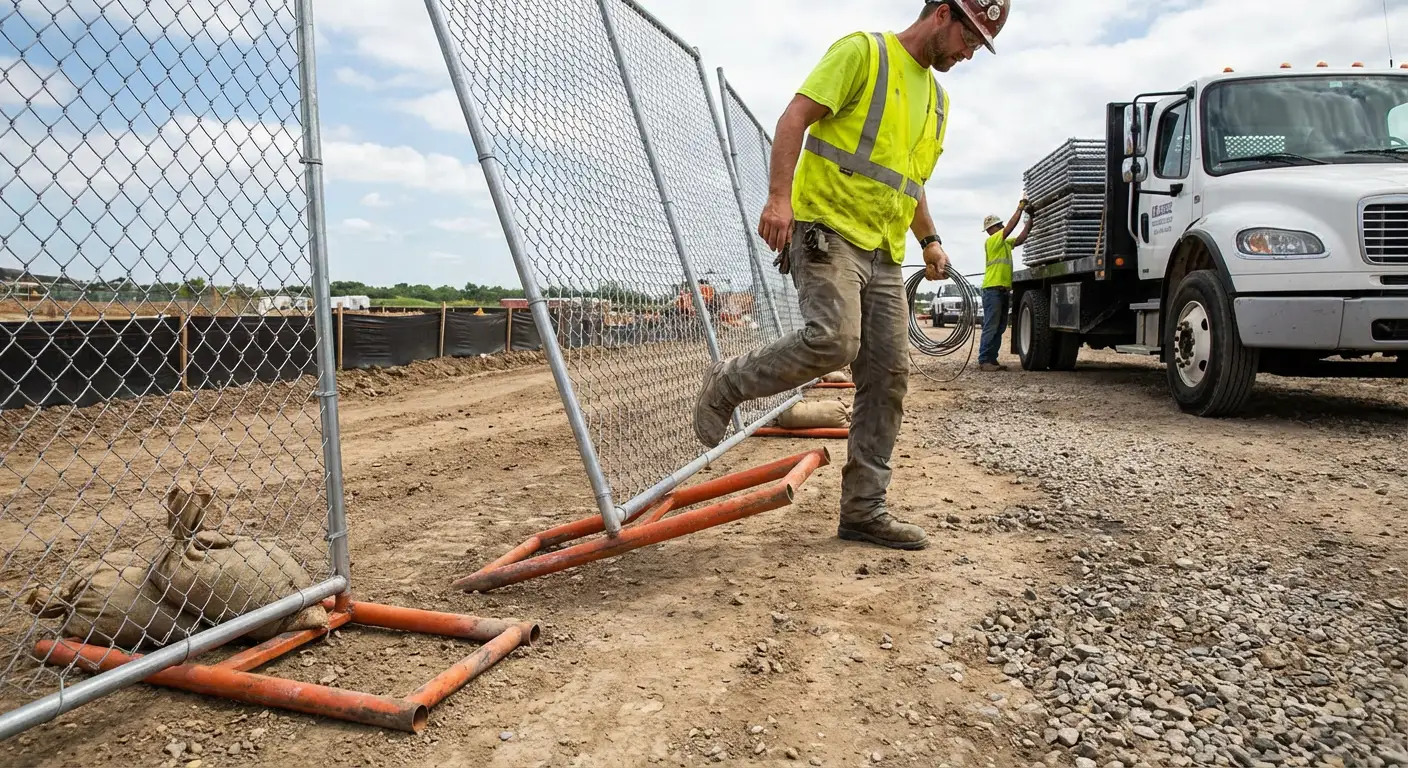 Diagram showing common crowd control barrier failure points in Smyrna, TN