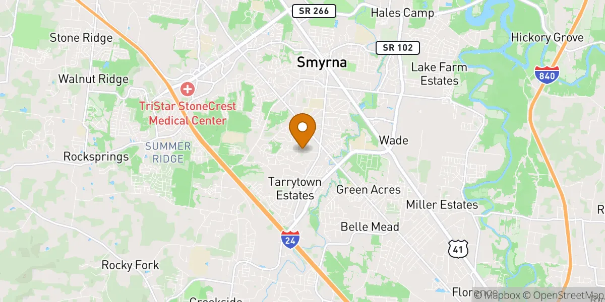  neighborhood map in Smyrna, TN
